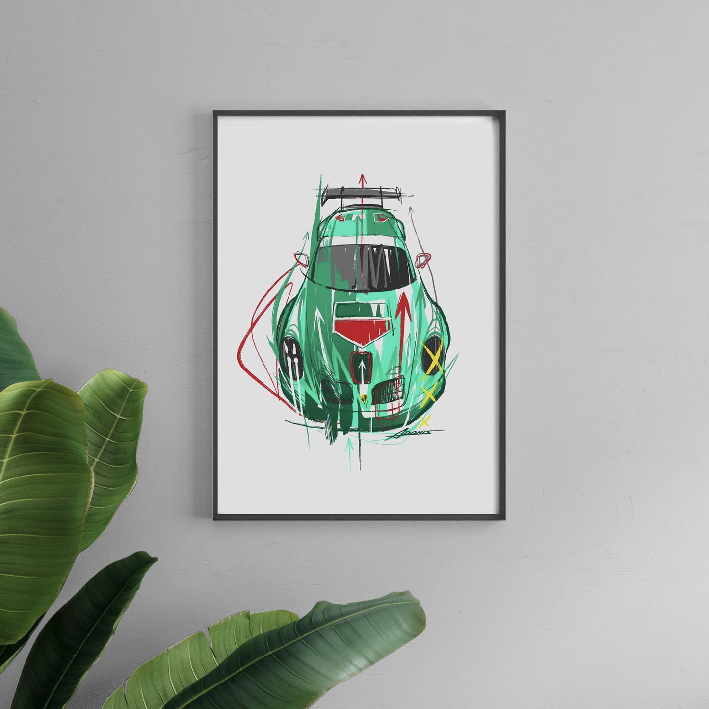 Porsche GT3 Cup ArtCar TAG Heuer